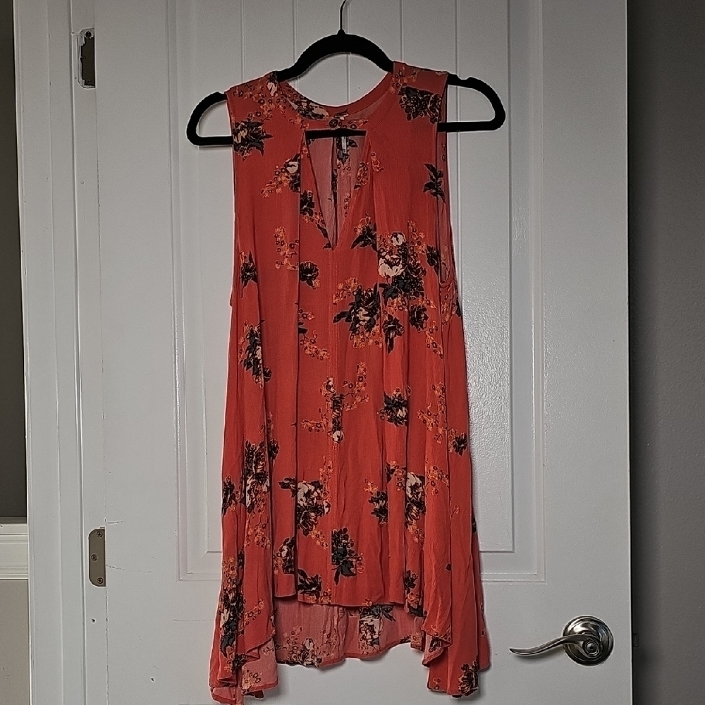 Free People XS Floral Boho Mini Dress